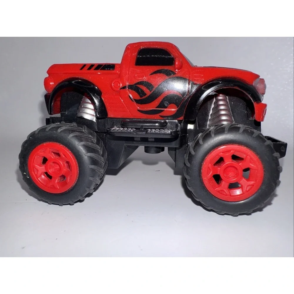 MAX 4 x‎ 2 4X4 Pickup Monster Friction Truck Y. X. toys 987 red